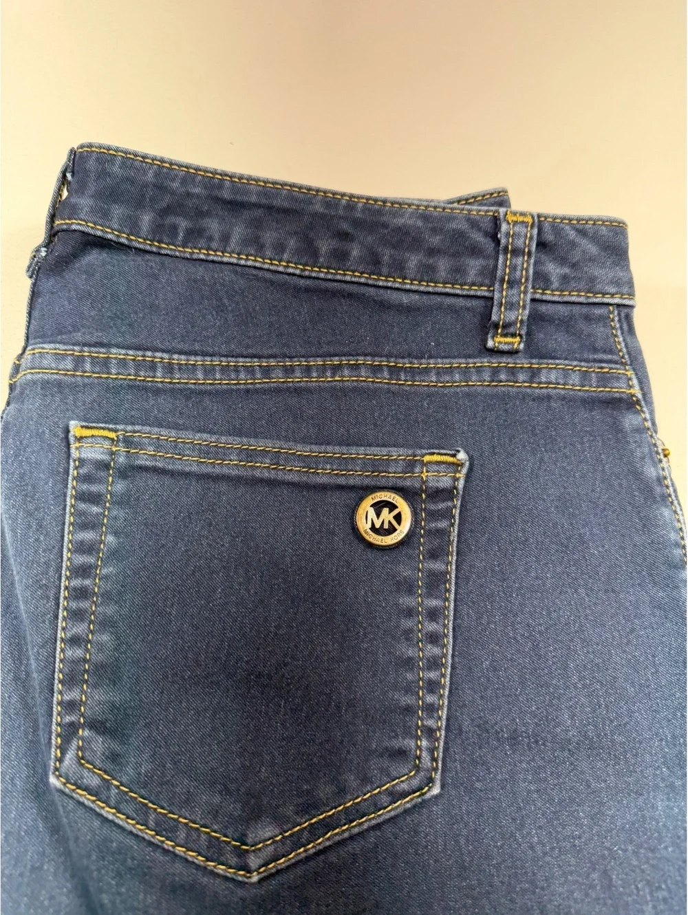 Michael Kors Selma Skinny Jeans Womens Size 10 30 Inseam Dark Wash Stretch